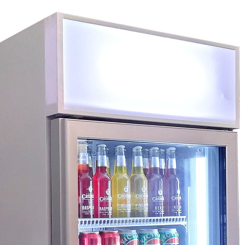 Schmick Upright 1 Door Commercial Glass Door Refrigerator Model HUS-C5