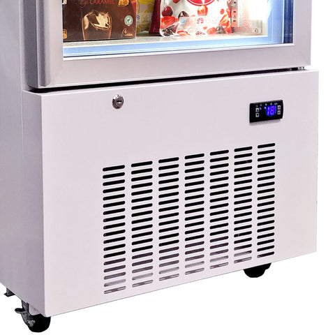 Schmick Upright 1 Door Commercial Glass Door Freezer Model HUS-F5
