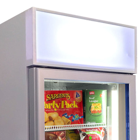 Schmick Upright 1 Door Commercial Glass Door Freezer Model HUS-F5