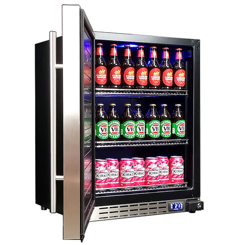 Schmick Under Bench Solid Door Bar Fridge - Model JC132B-SD