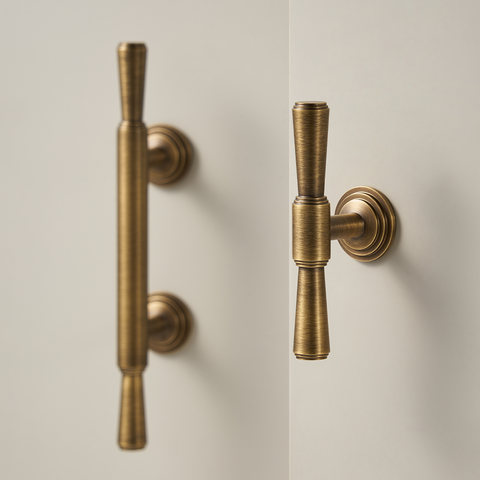 Soleil Solid Brass Handle | Bronze XS - XXXL