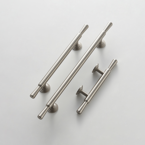 Soleil Solid Brass Handle | Satin Nickel XS - XXXL