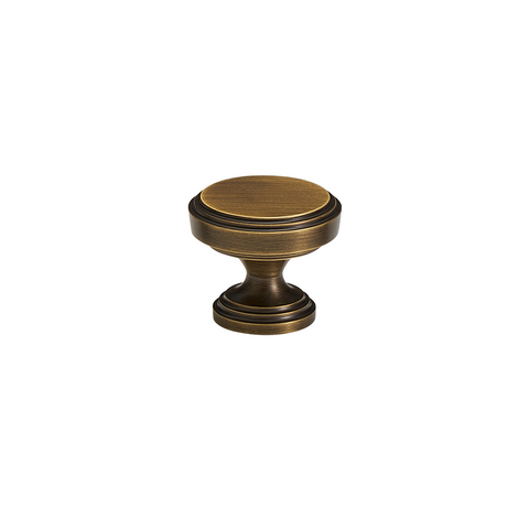 Orson Solid Brass Knob | Bronze