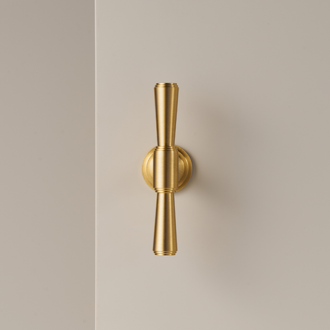 Soleil Solid Brass Handle | Satin Brass