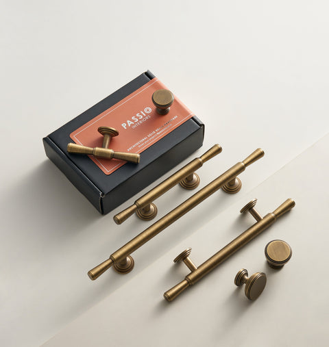 Soleil Solid Brass Handle | Bronze XS - XXXL