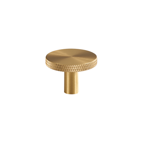 Soren Solid Brass Knob | Satin Brass