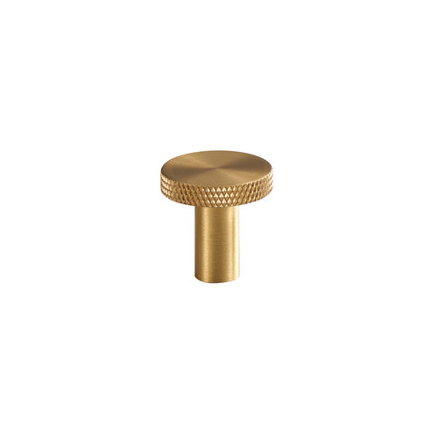 Soren Solid Brass Knob | Satin Brass