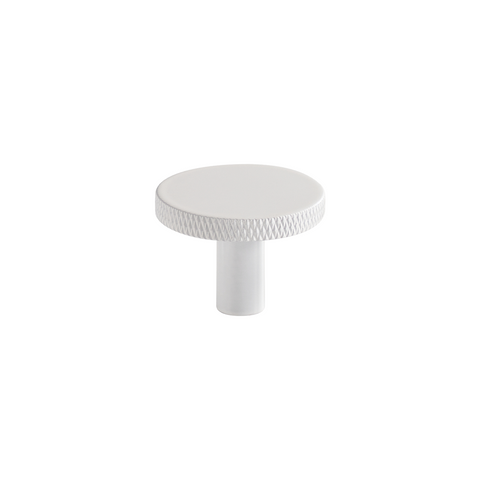 Soren Solid Brass Knob | White