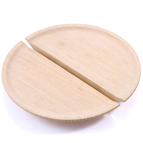 Timber Dished Semi Round Handles