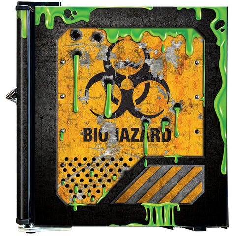 Toxic Slime Crate Design Mini Bar Fridge - A Great Gift Idea - Model BC46B-SLIME