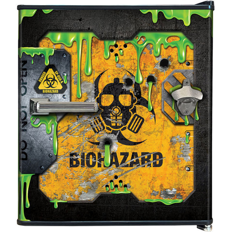 Toxic Slime Crate Design Mini Bar Fridge - A Great Gift Idea - Model BC46B-SLIME