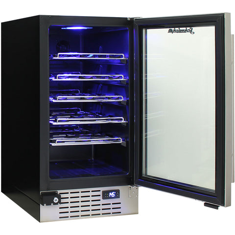 Schmick Under Bench Glass Door Wine Fridge Triple Glazed - Model JC95W-860