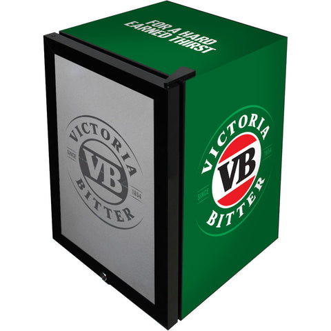 VB Branded Glass Door Bar Fridge With Cool Frosted Door Logo - Model SC70-B-VB-V1