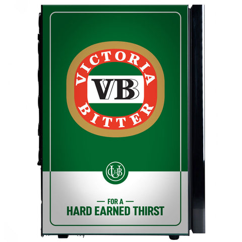 VB Original Branded Glass Door Bar Fridge With Cool Frosted Door Logo - Model SC70-B-VB-V2