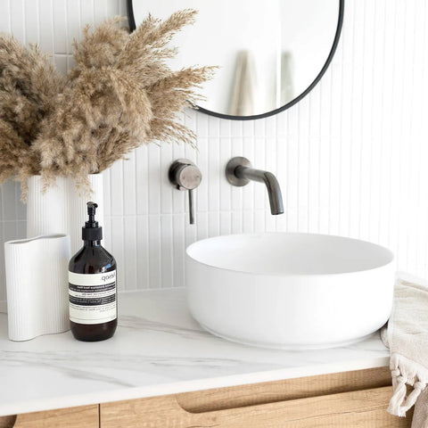 Vanity BYRON Double Bowl Wall Hung 1200mm Natural Oak