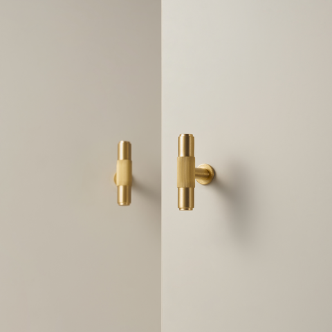 Vexel Solid Brass Handle | Gold