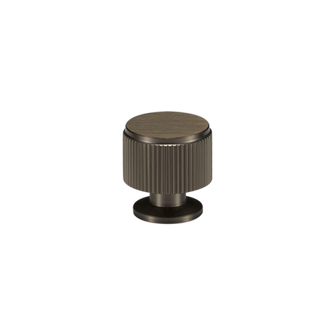 Vexel Solid Brass Knob | Gunmetal