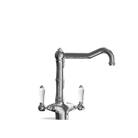 Two-Handle Kitchen Tap — Swivel Spout | Puglia Discover the Two-Handle Kitchen Tap — Swivel Spout | Puglia, a handcrafted Italian mixer that enhances your kitchen with elegance.
