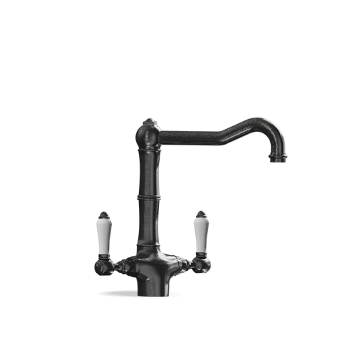 Two-Handle Kitchen Tap — Swivel Spout | Puglia Discover the Two-Handle Kitchen Tap — Swivel Spout | Puglia, a handcrafted Italian mixer that enhances your kitchen with elegance.
