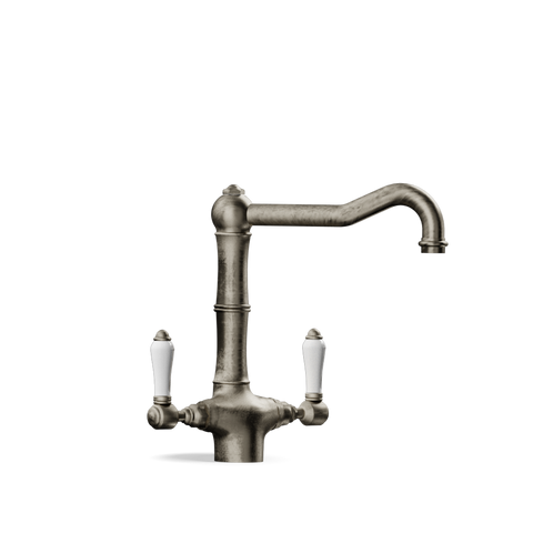 Two-Handle Kitchen Tap — Swivel Spout | Puglia Discover the Two-Handle Kitchen Tap — Swivel Spout | Puglia, a handcrafted Italian mixer that enhances your kitchen with elegance.