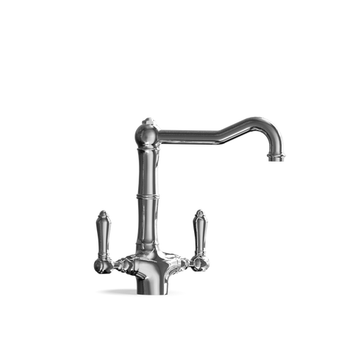 Two-Handle Kitchen Tap — Swivel Spout | Puglia Discover the Two-Handle Kitchen Tap — Swivel Spout | Puglia, a handcrafted Italian mixer that enhances your kitchen with elegance.