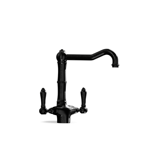 Two-Handle Kitchen Tap — Swivel Spout | Puglia Discover the Two-Handle Kitchen Tap — Swivel Spout | Puglia, a handcrafted Italian mixer that enhances your kitchen with elegance.