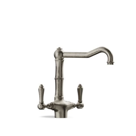 Two-Handle Kitchen Tap — Swivel Spout | Puglia Discover the Two-Handle Kitchen Tap — Swivel Spout | Puglia, a handcrafted Italian mixer that enhances your kitchen with elegance.