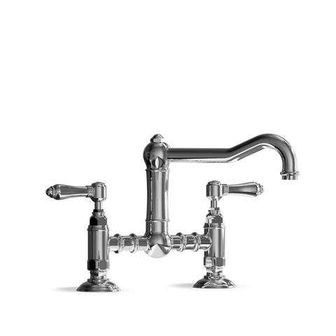 Bridge Kitchen Tap Swivel Spout Umbria Explore the Bridge Kitchen Tap Swivel Spout Umbria, a handcrafted Italian design offering timeless elegance for your kitchen.