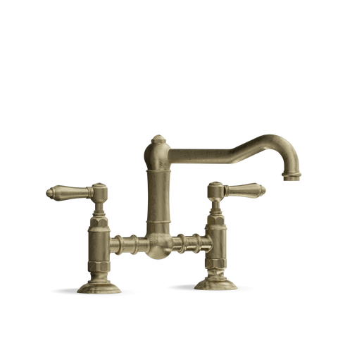 Bridge Kitchen Tap Swivel Spout Umbria Explore the Bridge Kitchen Tap Swivel Spout Umbria, a handcrafted Italian design offering timeless elegance for your kitchen.