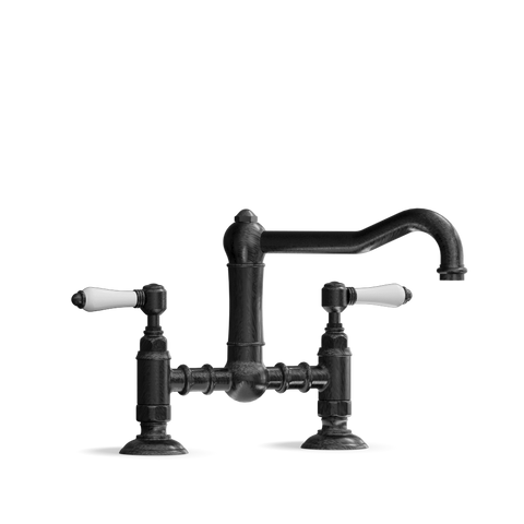 Bridge Kitchen Tap Swivel Spout Umbria Explore the Bridge Kitchen Tap Swivel Spout Umbria, a handcrafted Italian design offering timeless elegance for your kitchen.