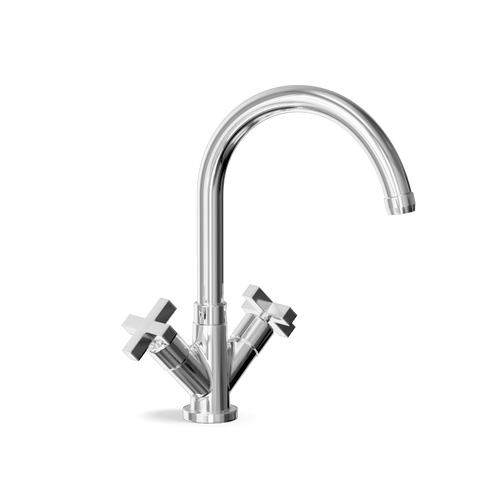 Single-Hole Kitchen Tap — Swivel Spout | Modena Croce