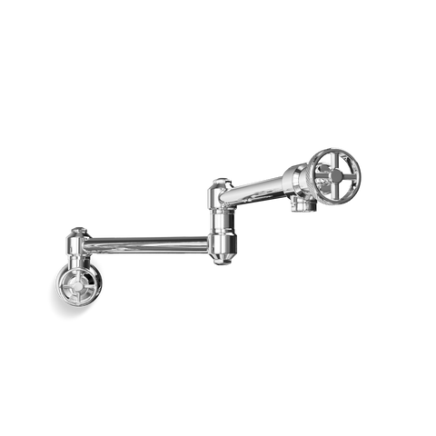 Wall-Mounted Pot Filler — Swivel Arm Spout | Mac Kinley