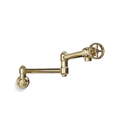Wall-Mounted Pot Filler — Swivel Arm Spout | Mac Kinley