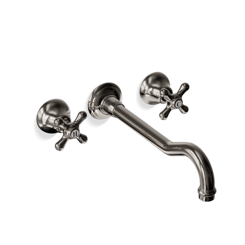 Wall-Mounted Basin/Bath Set — 230mm Spout | Classic Provincial