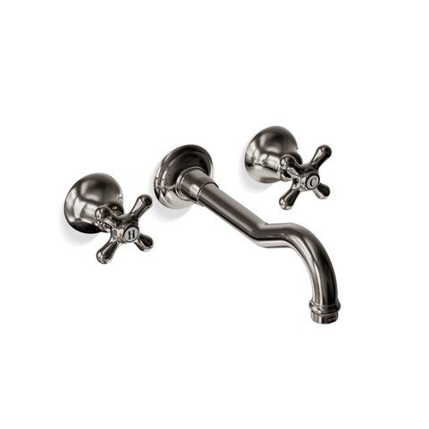 Wall-Mounted Basin/Bath Set — 185mm Spout | Classic Provincial