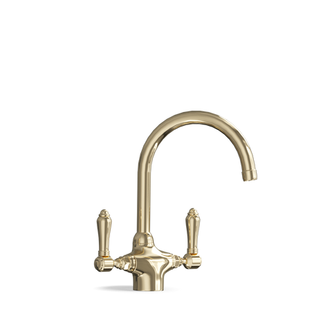 Two-Handle Kitchen Tap — Swivel Spout | Sassari Discover the Two-Handle Kitchen Tap — Swivel Spout | Sassari, a blend of tradition and style, crafted in Italy with enduring quality.
