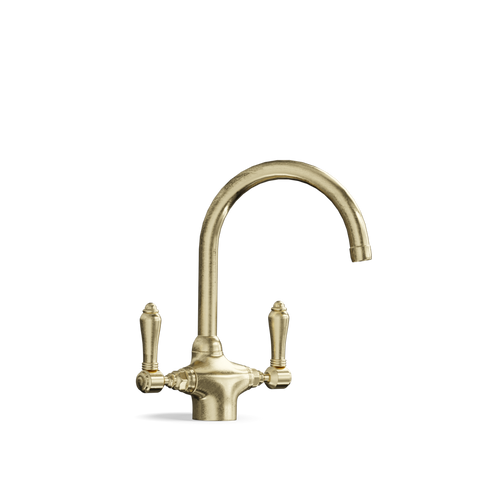 Two-Handle Kitchen Tap — Swivel Spout | Sassari Discover the Two-Handle Kitchen Tap — Swivel Spout | Sassari, a blend of tradition and style, crafted in Italy with enduring quality.
