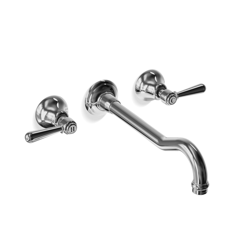 Wall-Mounted Basin/Bath Set — 230mm Spout | Classic Provincial