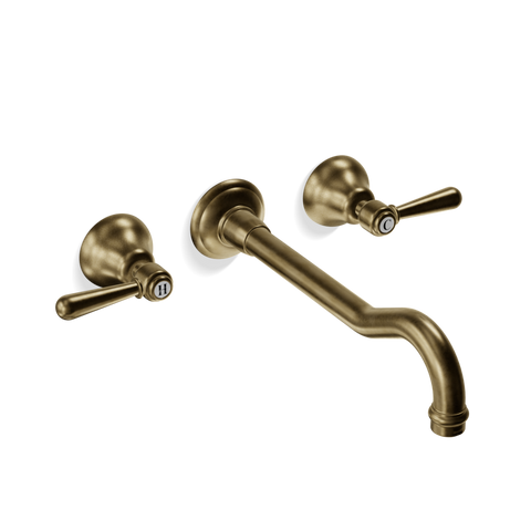 Wall-Mounted Basin/Bath Set — 230mm Spout | Classic Provincial