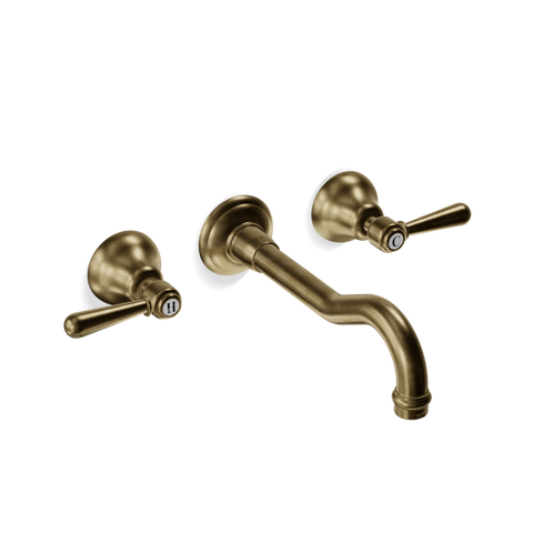 Wall-Mounted Basin/Bath Set — 185mm Spout | Classic Provincial