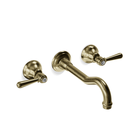 Wall-Mounted Basin/Bath Set — 185mm Spout | Classic Provincial