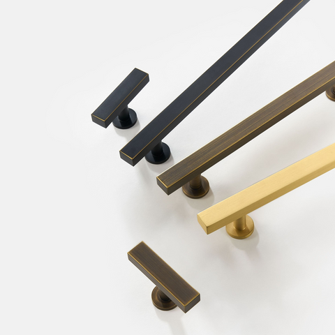 Leo Solid Brass Handle | Bronze
