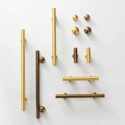 Cassia Solid Brass Handle | Bronze XS - XXL