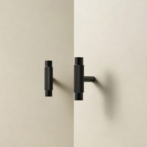 Cruz Solid Brass Handle | Black
