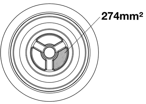 Universal Coloured Waste Features: Highly durable 304 stainless steel construction.Easy to clean lift-out design.Physical Vapour Deposition (PVD) coating toprovide a more corosion-resistant finish whileremaining environmentally friendly. Finish: GoldBlack