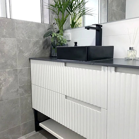 Vanity NOOSA Wall Hung 1200mm Matte White