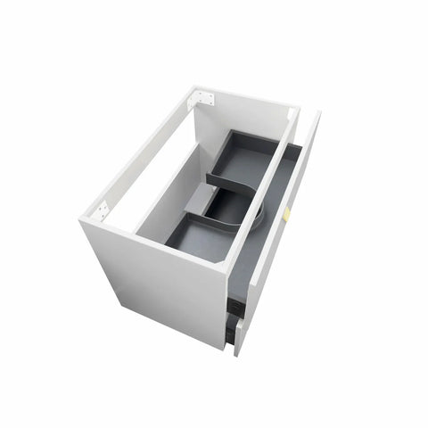 BOSTON Wall Hung Vanity 900mm Matte White-Clearance