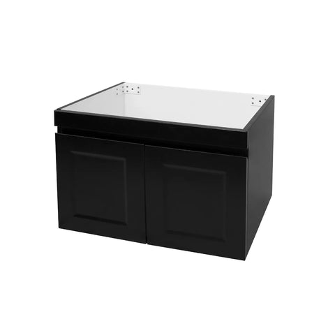 HAMPTON Mark II Wall Hung Vanity 600mm Satin Black