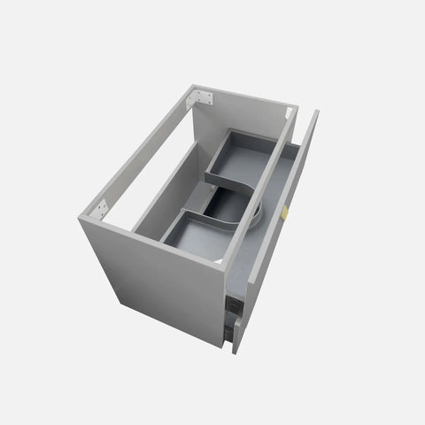 BOSTON Wall Hung Vanity 900mm Light Grey-Clearance