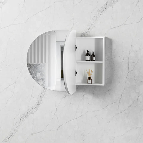 COOGEE Shaving Cabinet 900mm Natural Oak / Black Oak / White with Optional USB LED